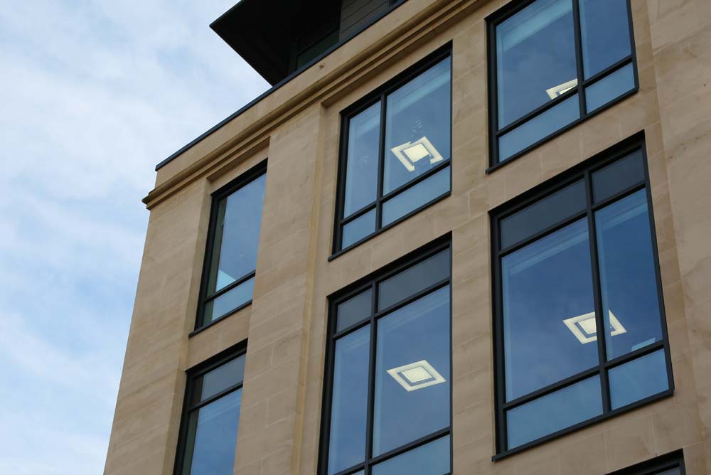 Smart aluminium windows supplied for commercial installation