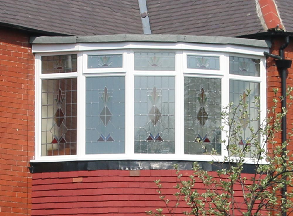 powder coated bay window