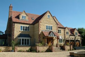 Logik flush sash windows providing a contemporary upgrade for new build homes