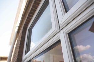 Close up image of a Eurologik Ovolo window frame