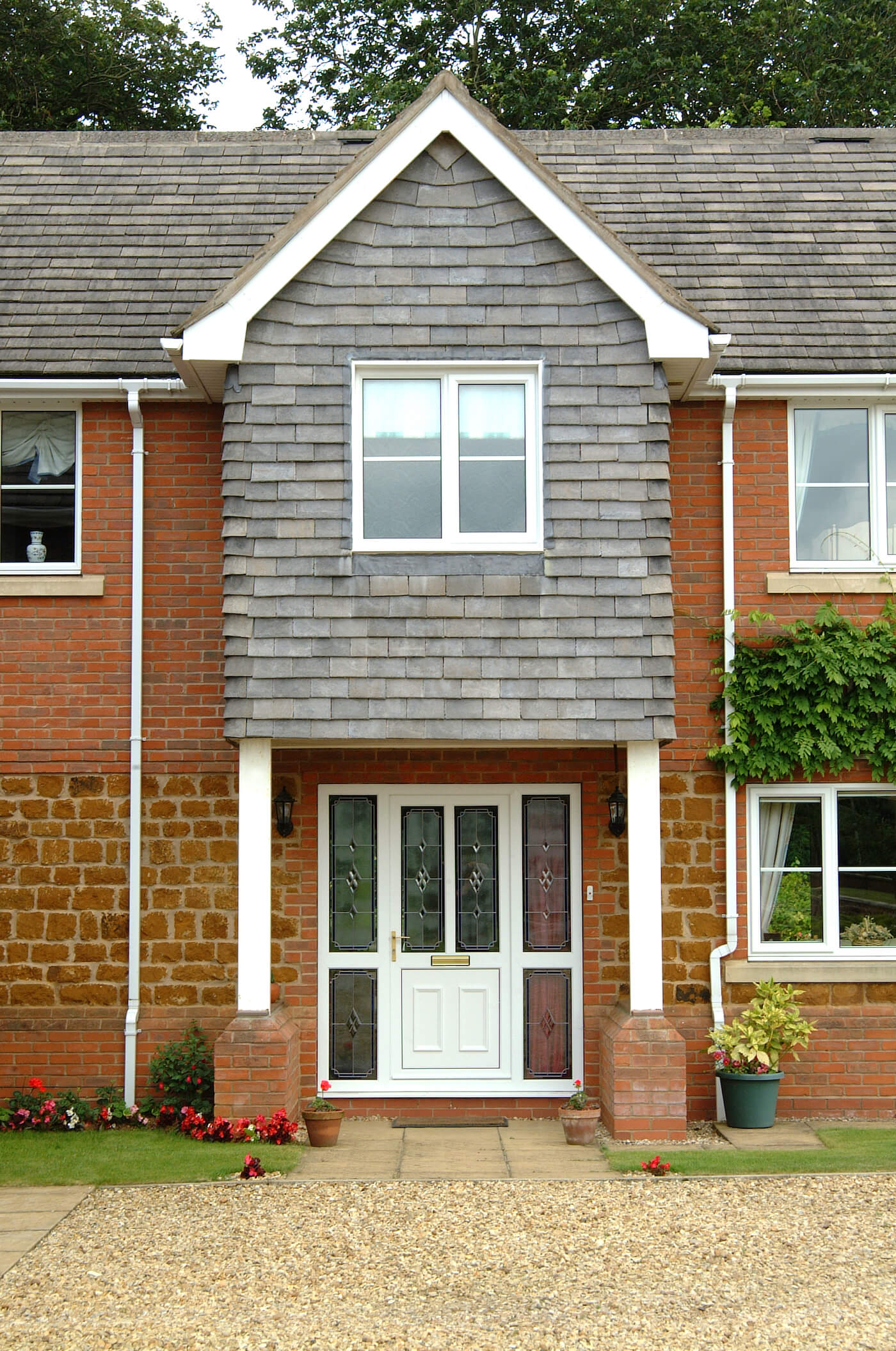 Eurocell PVCu door on a residential home