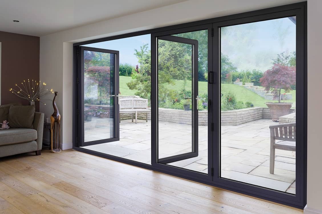 The Visofold 1000 Slim Bi-fold Door